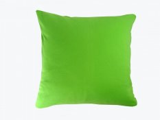 Povlak na polštář 40x40cm jednobarevný zelený za 100% bavlny