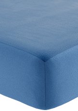 Fleecové prostěradlo s gumičkou 180x200cm - modré