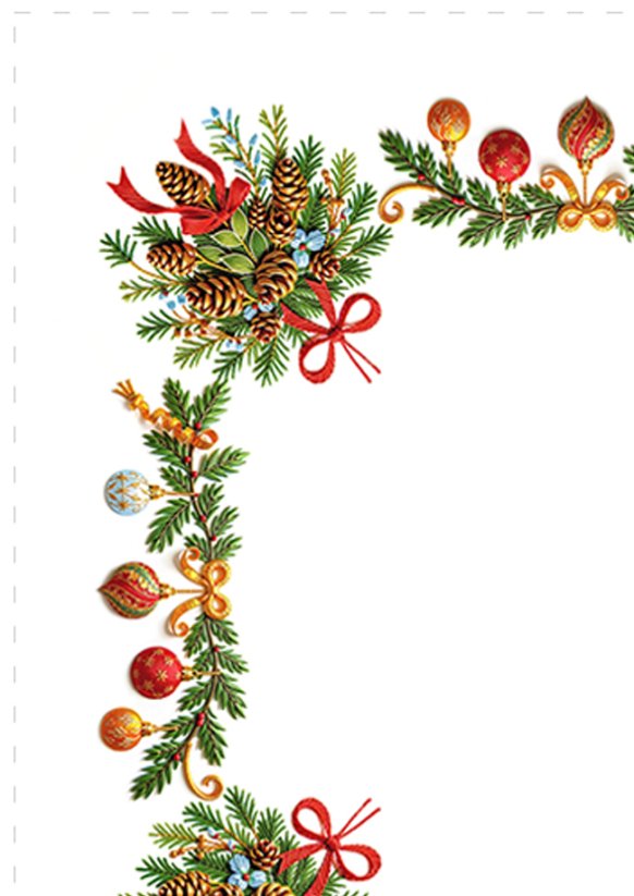 Vánoční ubrus Šišky