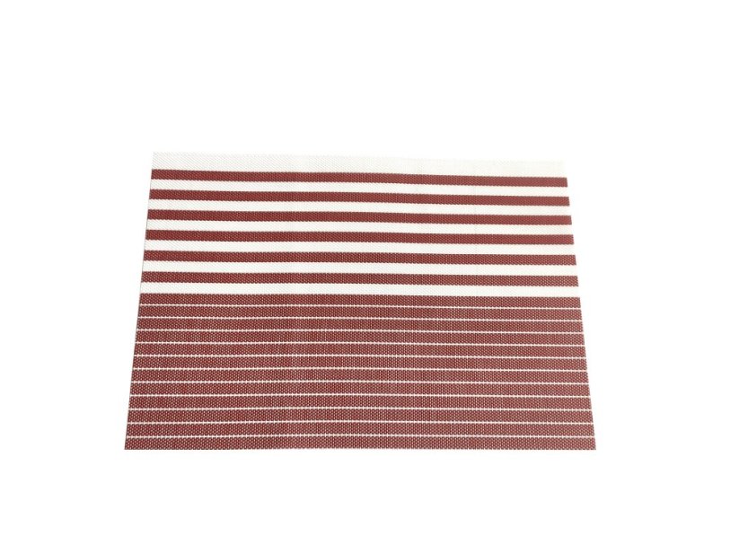 Luxusní prostírání Stripe 30x45cm pruhy bordó omyvatelné