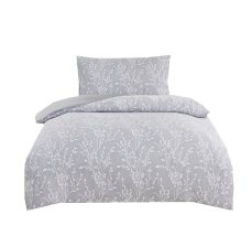Žakárové povlečení Boston 140x200+70x90 - šedý 1