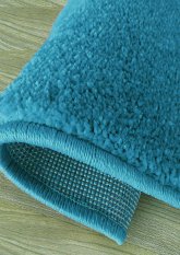 Kusový koberec kulatý PORTOFINO modrý