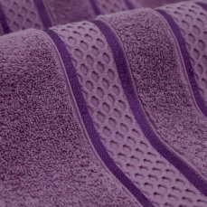 Sada froté ručníků a osušky Odessa 100% ba - fialové Sada froté ručníků a osušky Odessa 100% ba - fialové