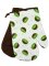 Kuchyňská chňapka s magnetem, rukavice s motivem kiwi, zelenohnědá
