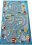 Dětský kusový koberec COLOR KIDS 02 modrý