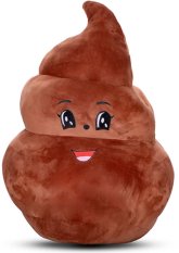 Velké 55cm plyšové hovínko , lejno s obličejem 0m+ Velké 55cm plyšové hovínko , lejno s obličejem 0m+