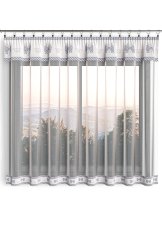 Hotová záclona 300x140cm - Mašle na béžovém