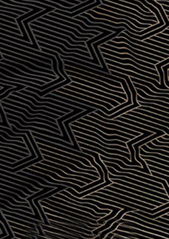 Bavlněné saténové povlečení 140x200 +70x90 - Proužky černozlaté detail