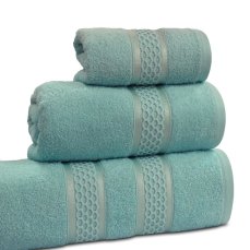 Sada froté ručníků a osušky Odessa - tyrkys Sada froté ručníků a osušky Odessa - tyrkys