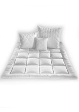 Antialergická přikrývka 140x200 normal 1000g bílá prošitá 4sleep