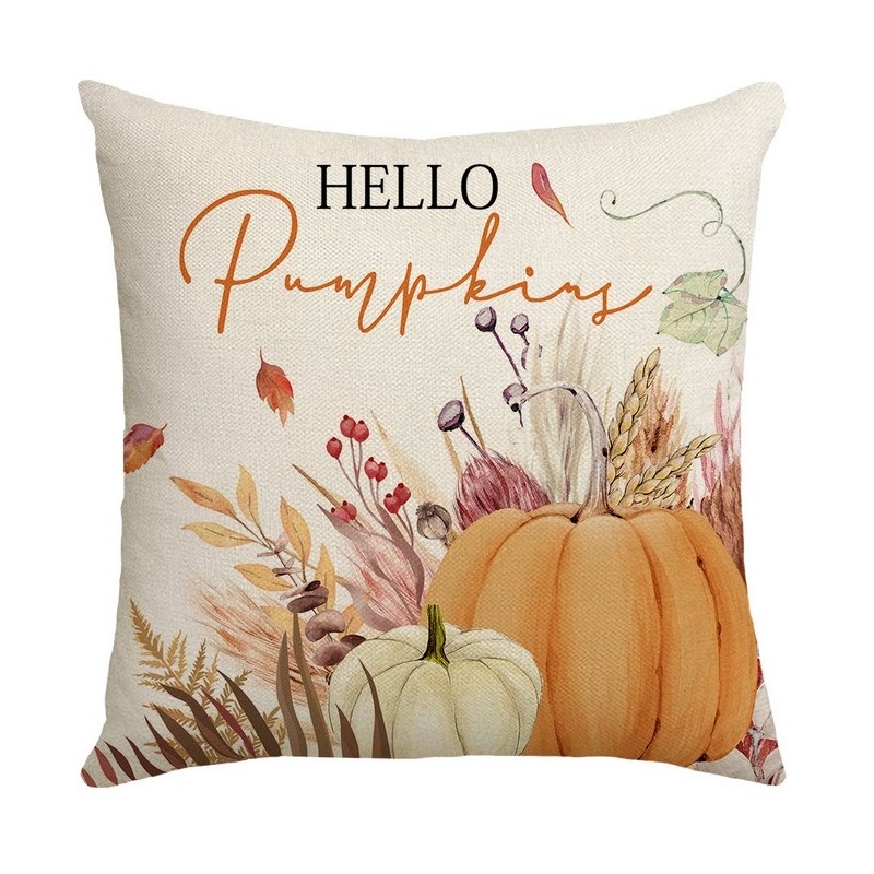 Dekorační povlak 45x45cm - Podzim hello pumpkins 192