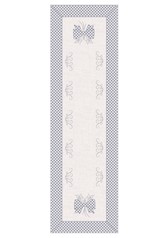 Ubrus/běhoun 40x140cm mašle béžová