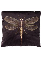 Povlak na polštář 40x40 va zip velur vážka