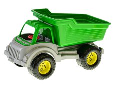 Plastové auto nákladní zelené 30cm na volný chod