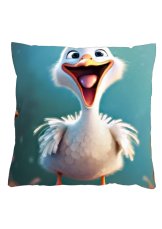 Povlak na polštář 40x40 na zip velur Racek