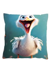 Povlak na polštář 40x40 na zip velur Racek