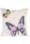 Dekorační povlak na polštář z gobelinu 45x45cm na zip Motýl fialový