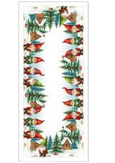 Vánoční ubrus/prostírání 30x45cm - Skřítci Vánoční ubrus/prostírání 30x45cm - Skřítci