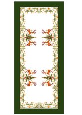 Vánoční ubrus /prostírání 30x45cm - Jeleni 