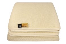 Deka 160x200 z ovčí vlny Natur