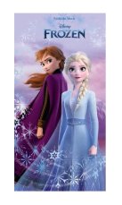 Dětská froté osuška 70x140cm - Frozen Anna a Elsa