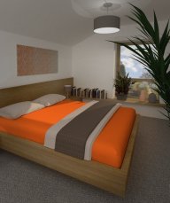 Prostěradlo jersey s gumičkou 90x200 pomerančové 4sleep Prostěradlo jersey s gumičkou 90x200 pomerančové 4sleep