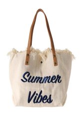 Plážová taška 50x36x14cm - Summer krémová Plážová taška 50x36x14cm - Summer krémová