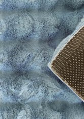 Kusový koberec MERLIN 3D  modrý
