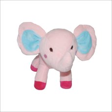 Dětský plyšák Slon Standa růžový 26 cm