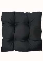 Podsedák na židli 45x45cm Bella - černá