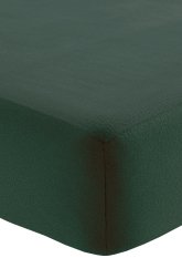 Fleecové prostěradlo s gumičkou 180x200cm - zelené