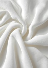 Fleecové, polar prostěradlo s gumičkou 180x200cm - bílé