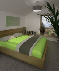 Prostěradlo froté 90x200 s gumičkou žlutozelené 4sleep