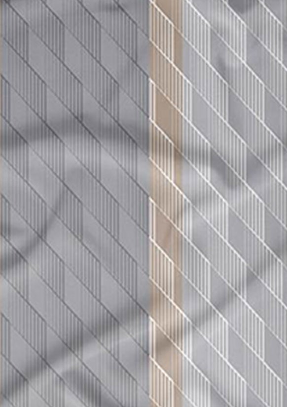 Flanelové povlečení 140x200 + 70x90 - Geometrie šedá detail