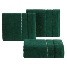 Ručník froté 50x90cm - Suzi 08 tmavě zelený s poutkem Ručník froté 50x90cm - Suzi 08 tmavě zelený s poutkem