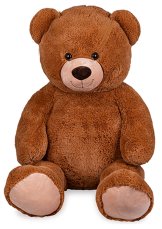 Velký plyšový medvěd 130cm hnědý