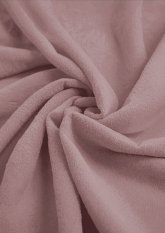 Fleecové, polar prostěradlo s gumičkou 180x200cm - starorůžové