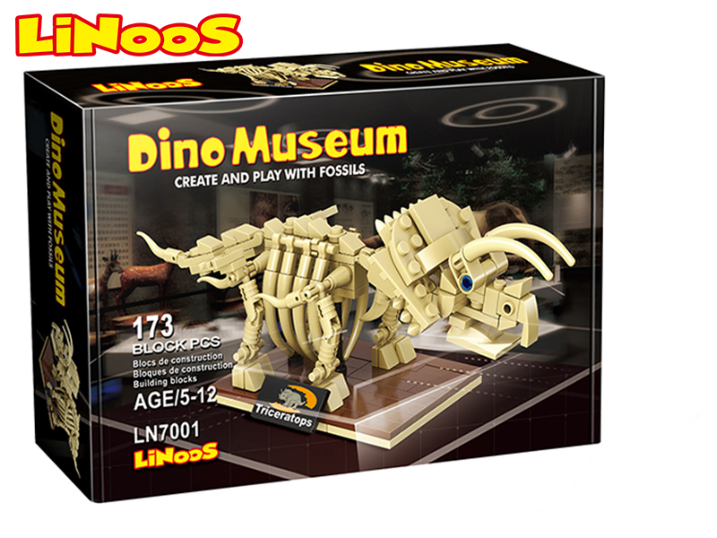 Stavebnice Dino museum Triceratops 