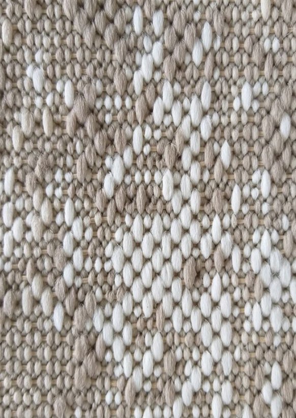 Kusový koberec ARTE 02 béžový oboustranný