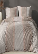 Flanelové povlečení 140x220 +70x90 - Geometrie béžová Flanelové povlečení 140x220 +70x90 - Geometrie béžová