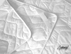 Matracový chránič prošitý MEDICAL 130x200cm bílý