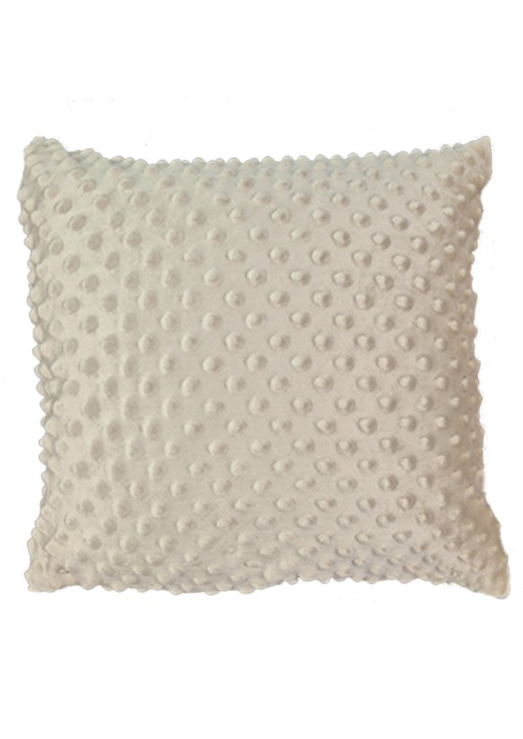 Povlak na polštář 40x40 na zip Minky béžový