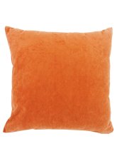 Dekorační povlak na polštářek 40x40cm s zipem suedine mandarin 1228