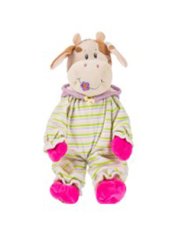 Dětský plyšák Baby kravička v sukničce 28cm