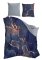 Povlečení satén 140x200 + 70x90 -  Minerals modrý
