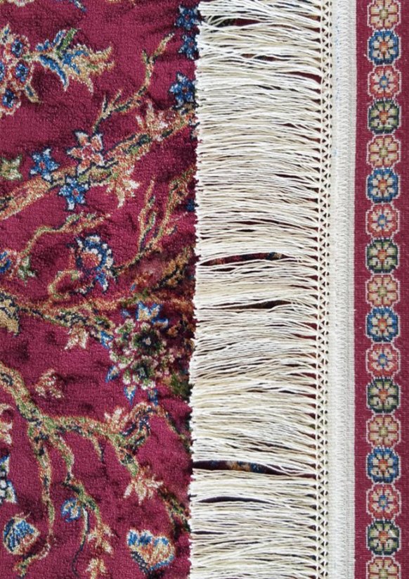 Kusový koberec QUM SILK 11 - červený