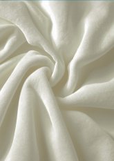 Fleecové,polar prostěradlo s gumičkou 90x200cm - smetanové