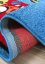 Dětský kusový koberec cars barvy modré 4sleep detail lemování