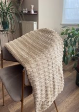 Mikroplyšová deka 220x200cm Viola - béžová jednobarevná Mikroplyšová deka 220x200cm Viola - béžová jednobarevná