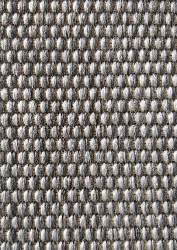 Kusový koberec ZARA 14 šedý  oboustranný